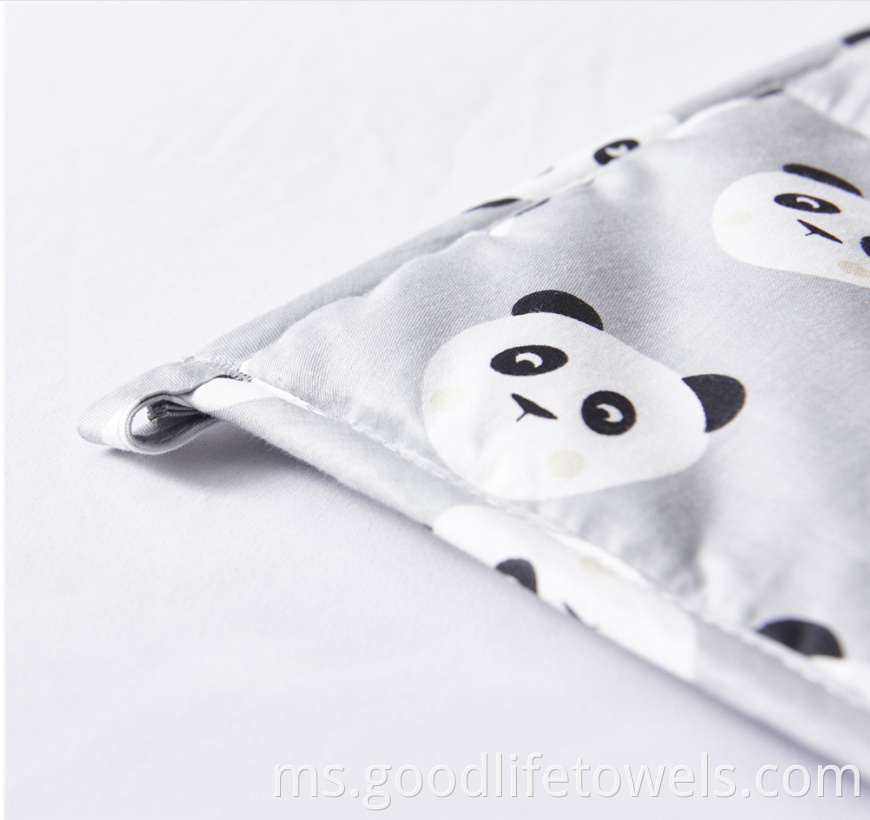 Cute Active Printing Pattern Cotton Weighted Blanket